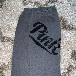 VS PINK Grey Sweatpants